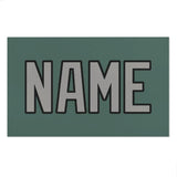 Custom Blue Green Gray Beach Towel