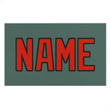 Custom Blue Green Orange Red Beach Towel