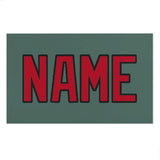 Custom Blue Green Red Beach Towel