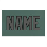 Custom Blue Green Dark Grey Beach Towel