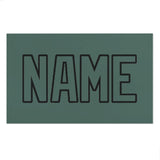 Custom Blue Green Blue Green Beach Towel