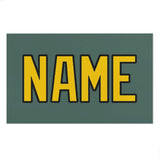 Custom Blue Green Gold Beach Towel