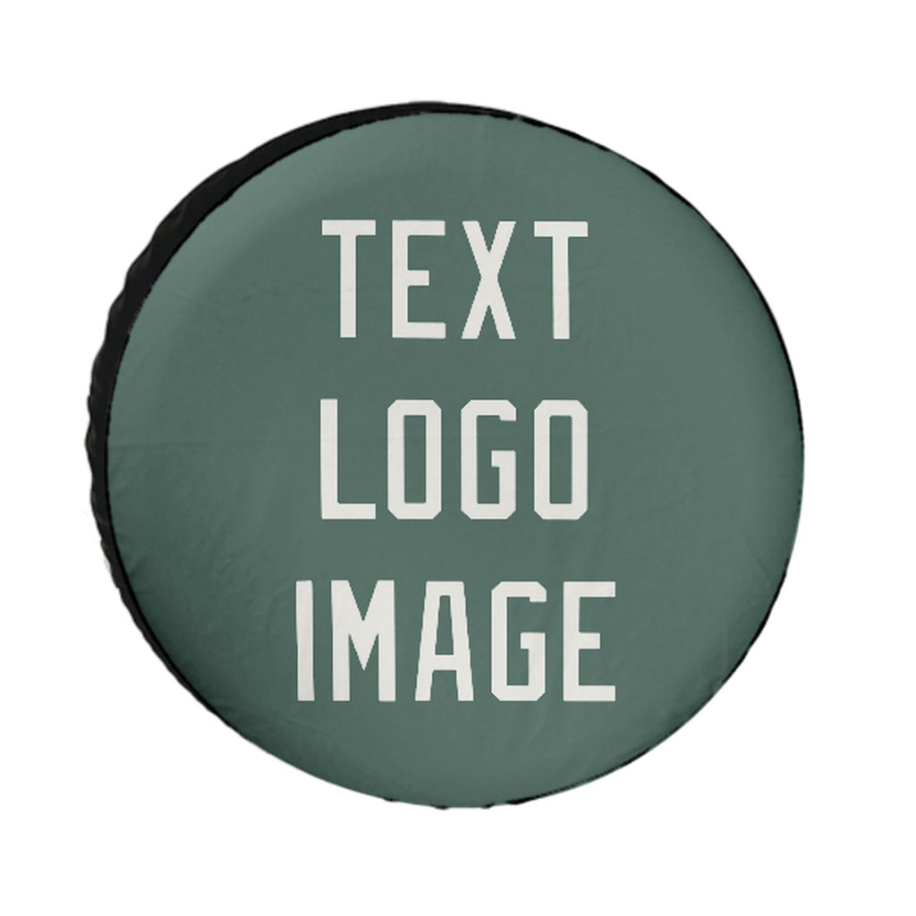 Custom Blue Green White Truck Tires