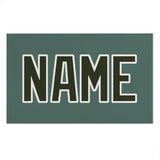 Custom Blue Green Olive Beach Towel