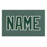 Custom Blue Green Green Beach Towel