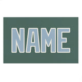 Custom Blue Green Light Blue Beach Towel