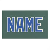 Custom Blue Green Sky Blue Beach Towel