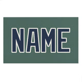 Custom Blue Green Blue Beach Towel