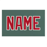 Custom Blue Green Red Beach Towel