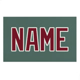 Custom Blue Green Crimson Red Beach Towel