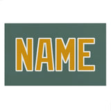 Custom Blue Green Yellow Beach Towel