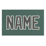 Custom Blue Green Dark Grey Beach Towel