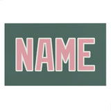 Custom Blue Green Light Pink Beach Towel