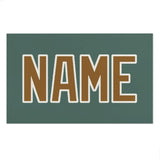 Custom Blue Green Khaki Beach Towel