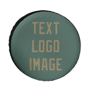 Custom Blue Green Light Khaki Truck Tires