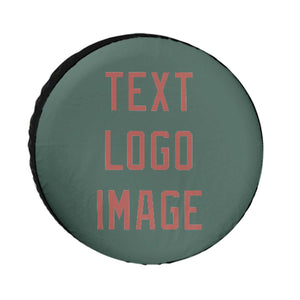 Custom Blue Green Copper Rose Truck Tires
