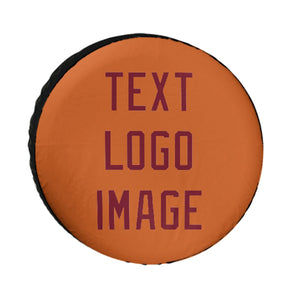 Custom Orange Crimson Red Truck Tires