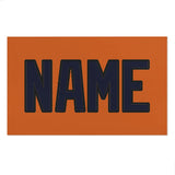 Custom Orange Navy Beach Towel