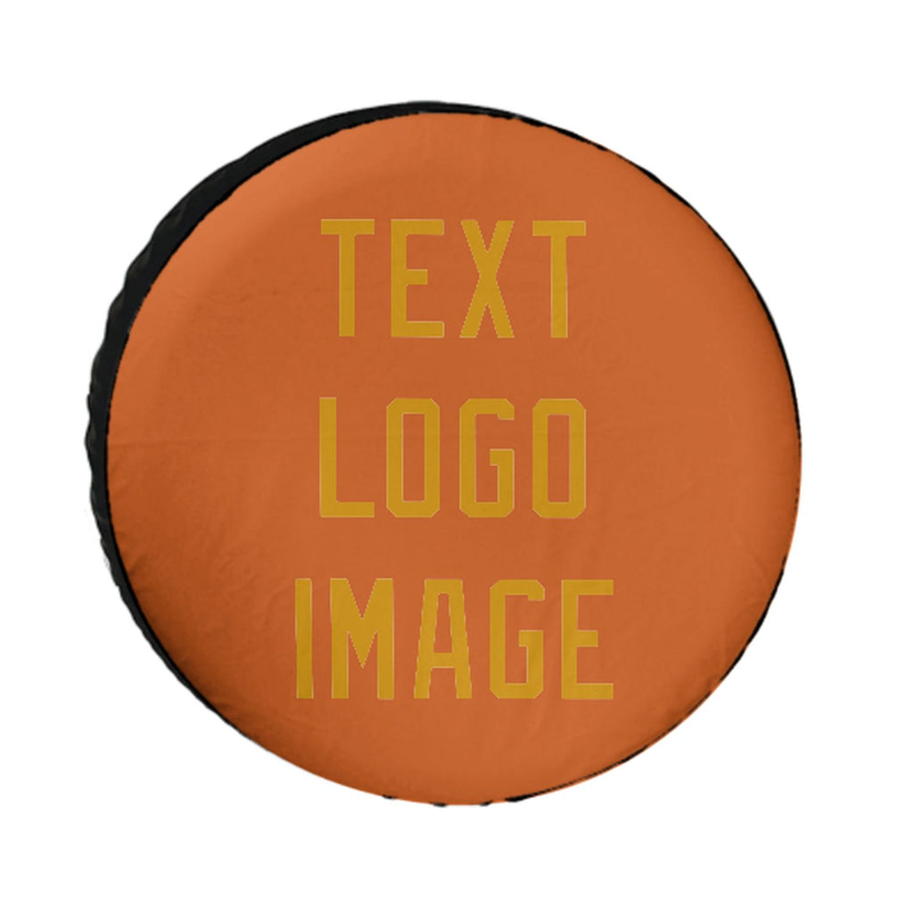 Custom Orange Yellow Truck Tires