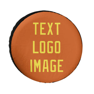 Custom Orange Light Yellow Truck Tires