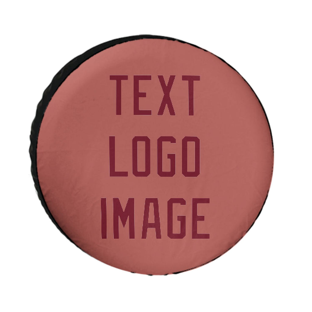 Custom Copper Rose Crimson Red Truck Tires