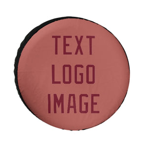 Custom Copper Rose Crimson Red Truck Tires