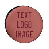 Custom Copper Rose Crimson Red Truck Tires