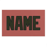 Custom Copper Rose Olive Beach Towel