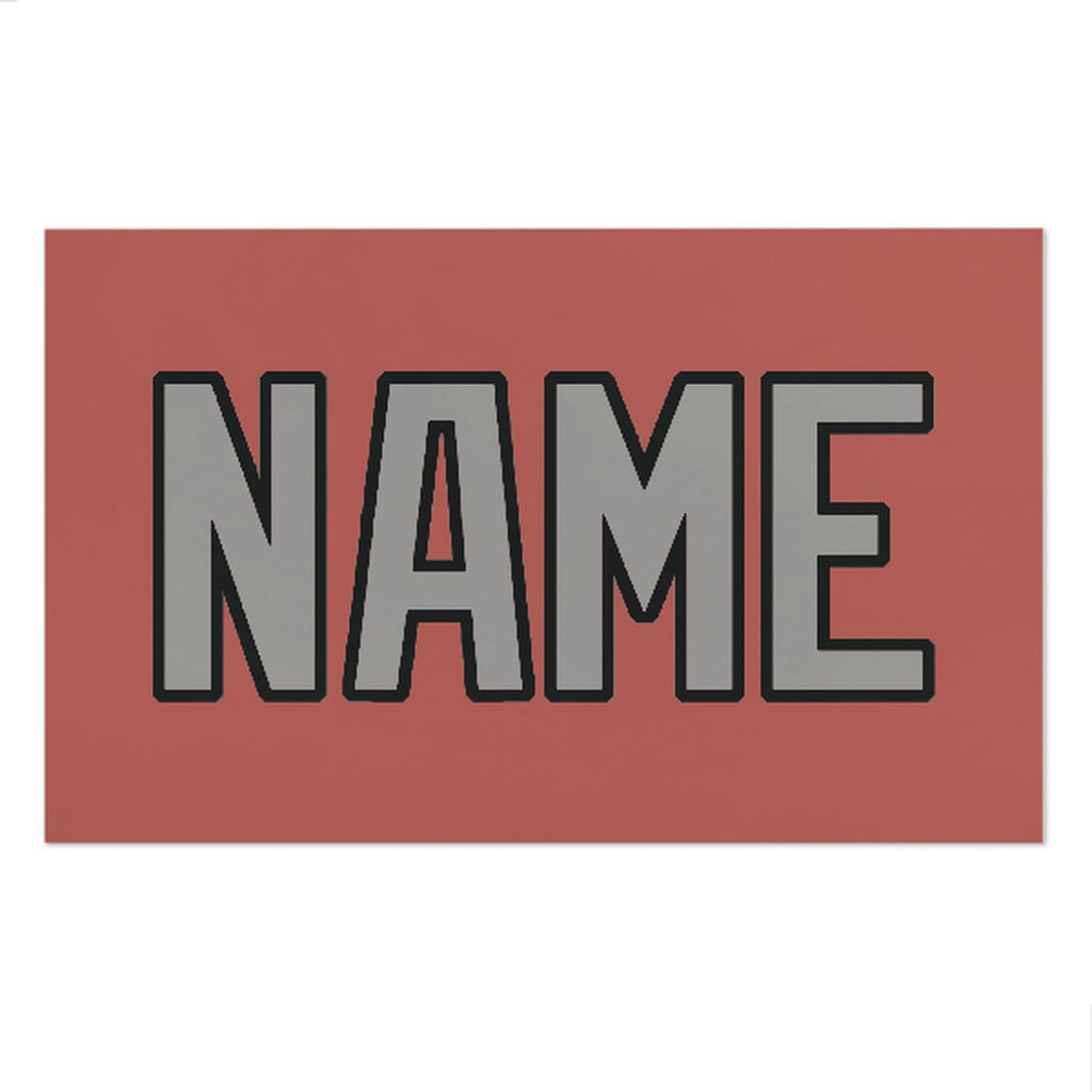 Custom Copper Rose Gray Beach Towel