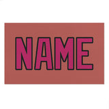 Custom Copper Rose Pink Beach Towel