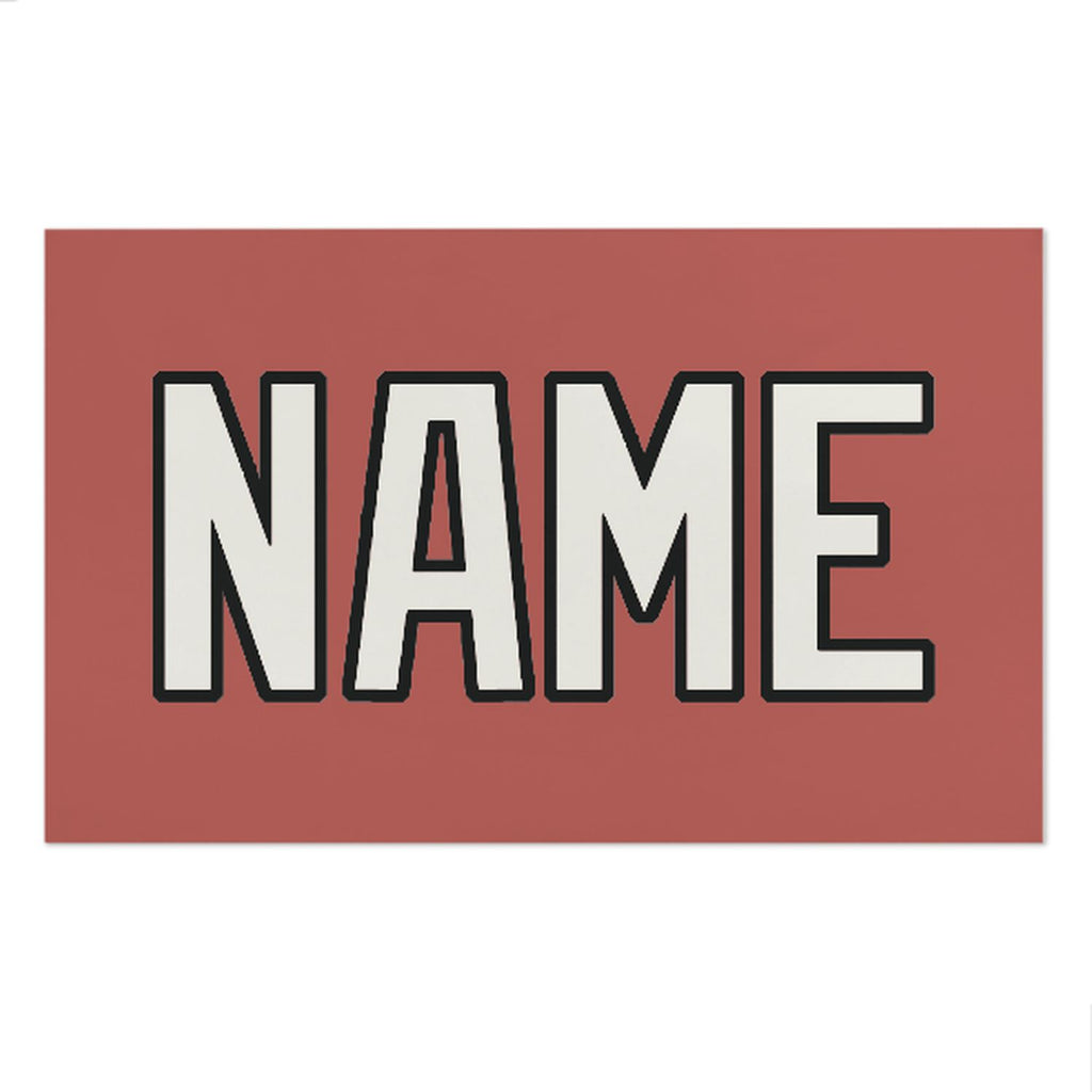 Custom Copper Rose White Beach Towel