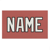 Custom Copper Rose White Beach Towel