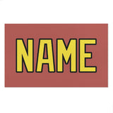 Custom Copper Rose Light Yellow Beach Towel