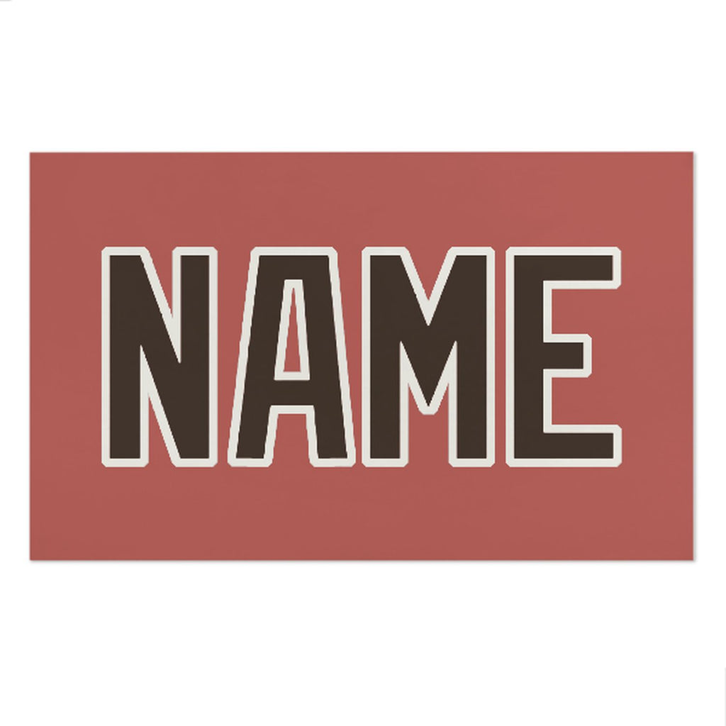 Custom Copper Rose Brown Beach Towel