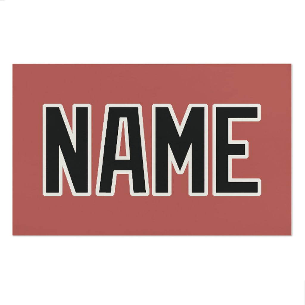 Custom Copper Rose Black Beach Towel