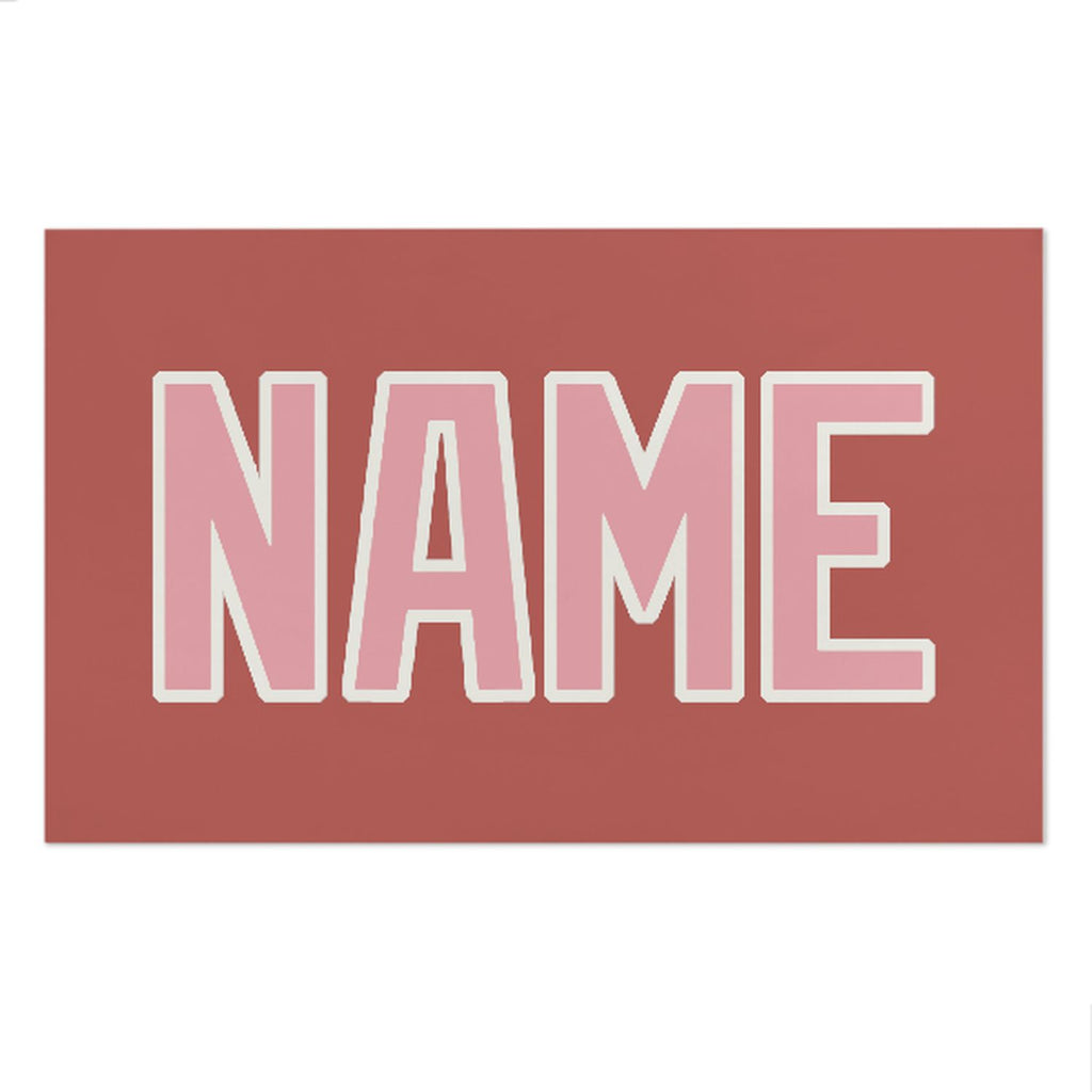 Custom Copper Rose Light Pink Beach Towel