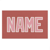 Custom Copper Rose Light Pink Beach Towel