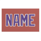 Custom Copper Rose Light Purple Beach Towel