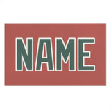 Custom Copper Rose Blue Green Beach Towel