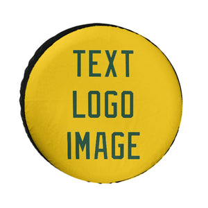 Custom Gold Green Truck Tires