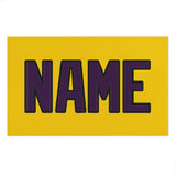 Custom Gold Purple Beach Towel