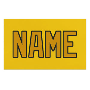 Custom Gold Yellow Beach Towel