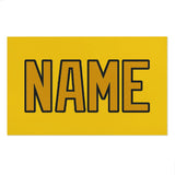 Custom Gold Yellow Beach Towel