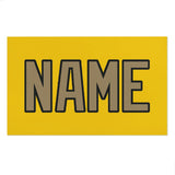 Custom Gold Light Khaki Beach Towel