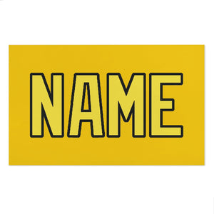 Custom Gold Light Yellow Beach Towel