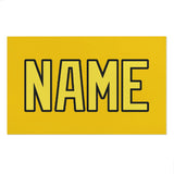 Custom Gold Light Yellow Beach Towel