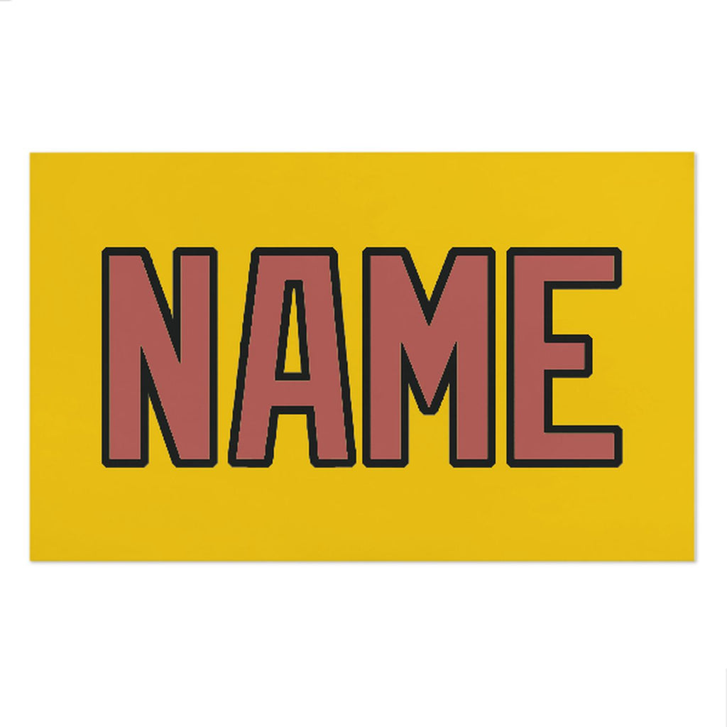 Custom Gold Copper Rose Beach Towel