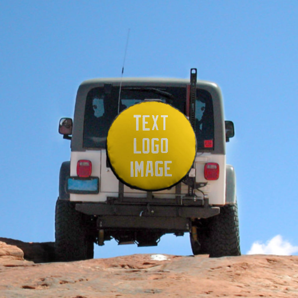 Custom Gold White Truck Tires