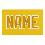 Custom Gold Yellow Beach Towel