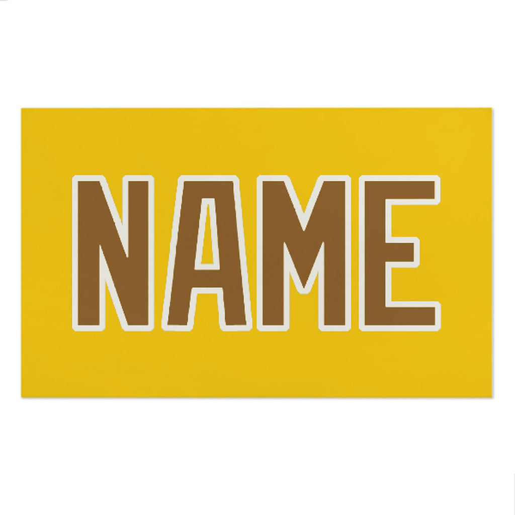 Custom Gold Khaki Beach Towel